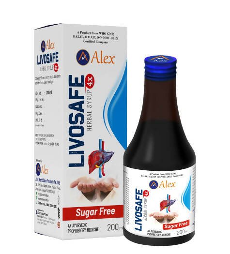 Alex Livosafe Herbal Syrup Sugar Free 