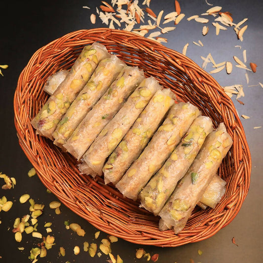 Olive Mithaii Dryfruit Putharekulu 