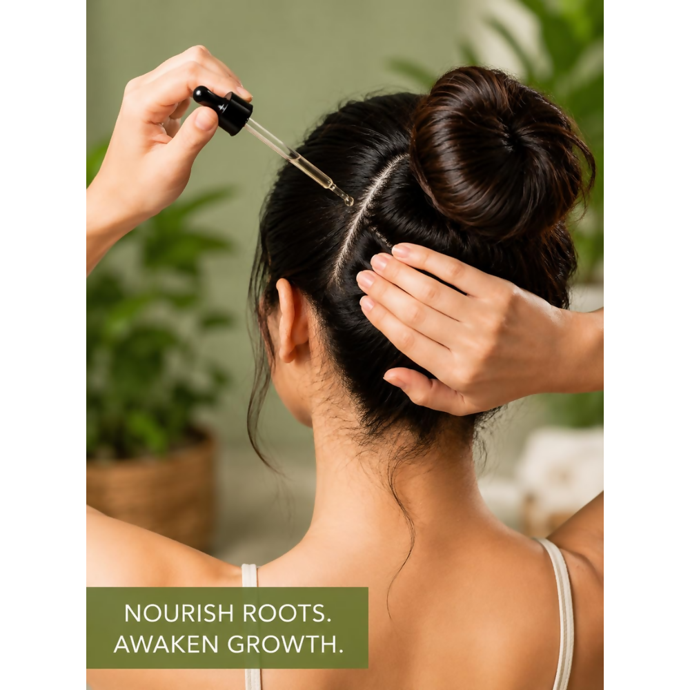 THE LIVING CO. Shikakai + Bhringraj Stimulating Scalp Serum  Grab2Buy THE LIVING CO. Grab2Buy