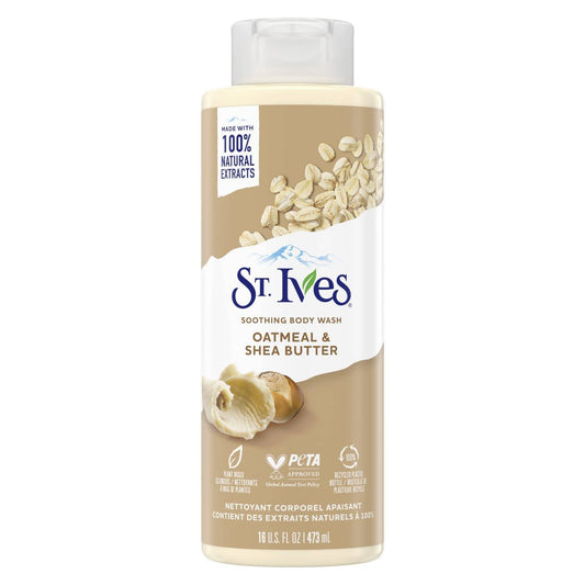 St. Ives Soothing Oatmeal & Shea Butter Body Wash 