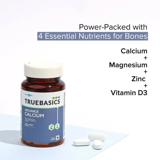 TrueBasics Advance Calcium Tablets for Women and Men 