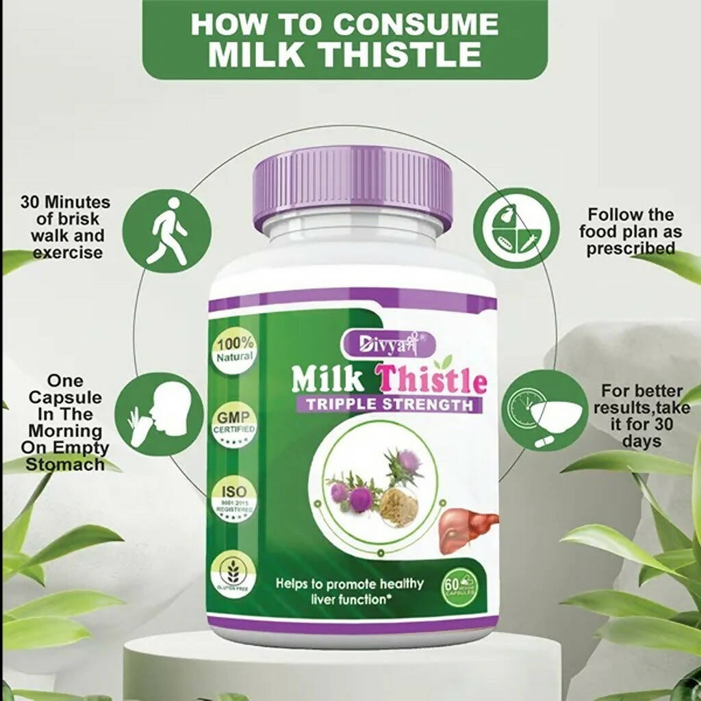 Divya Shree Milk Thistle Capsules 