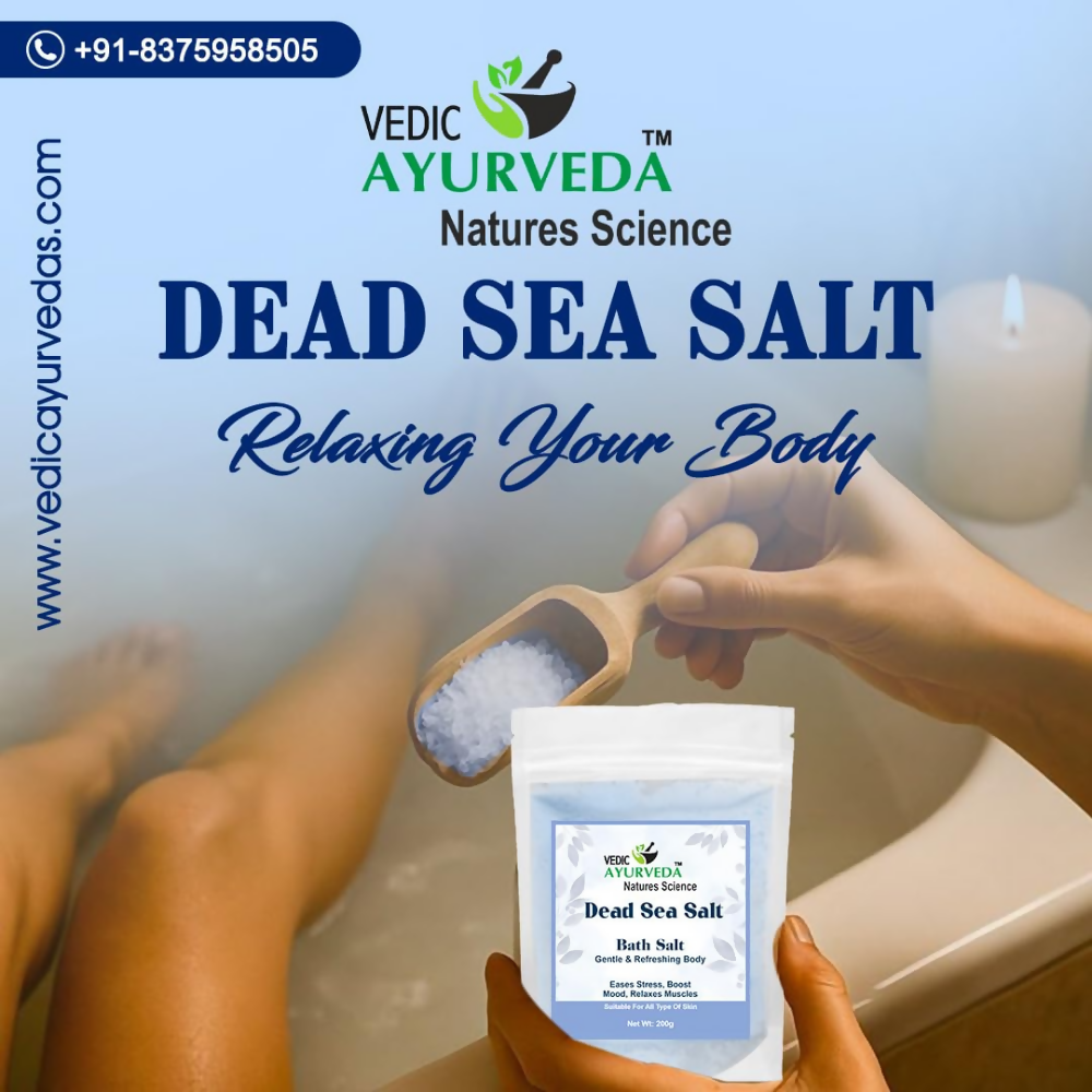 VedicAyurveda Dead Sea Salt and Rose Bath Salt  Grab2Buy VedicAyurveda Grab2Buy