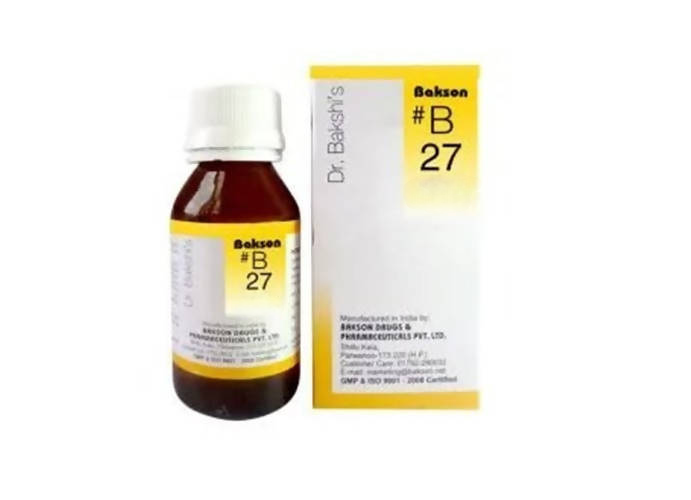 Bakson's Homeopathy B27 Drops 