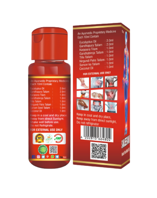 Naveda Herbal Sanjeevani Pain Relief Oil - Grab2buy