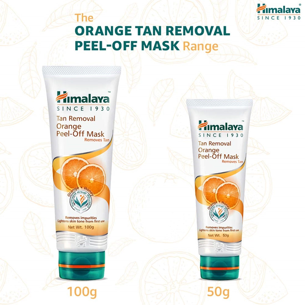 Himalaya Herbals Tan Removal Orange Peel-Off Mask 