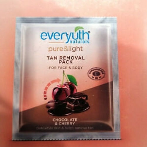 Everyuth Naturals Chocolate And Cherry Tan Removal Face & Body Pack 