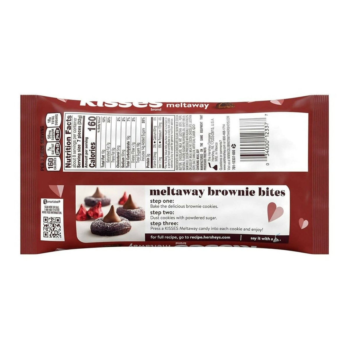 Ajfan Hershey's Roses Meltaway Kisses Milk Chocolate 