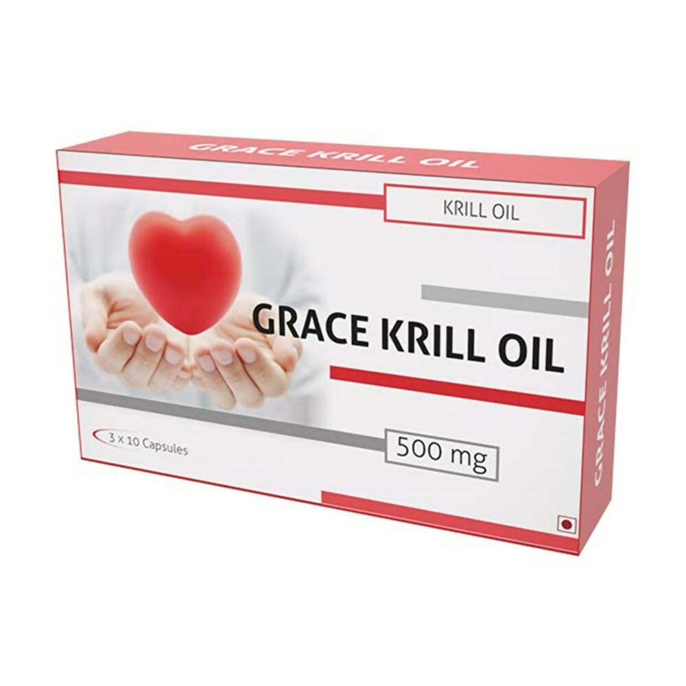 Nutra Grace Krill Oil Capsules - Grab2buy
