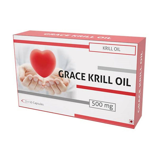 Nutra Grace Krill Oil Capsules - Grab2buy