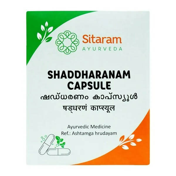 Sitaram Ayurveda Shaddaranam Capsules - Grab2buy