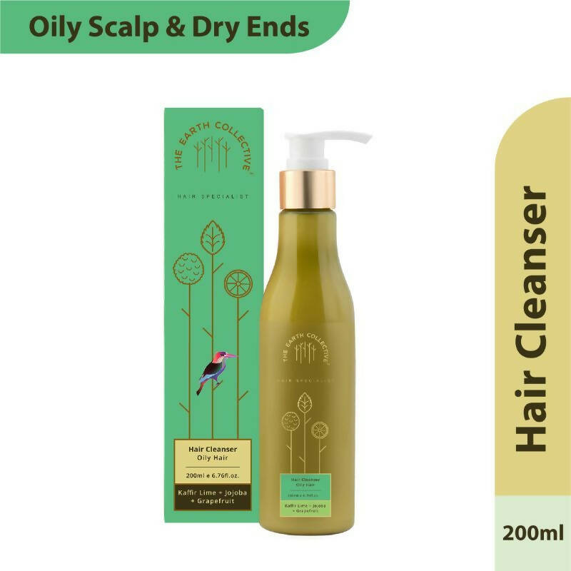 The Earth Collective Hair Cleanser - Oily Hair- Shampoo  Grab2Buy The Earth Collective Grab2Buy