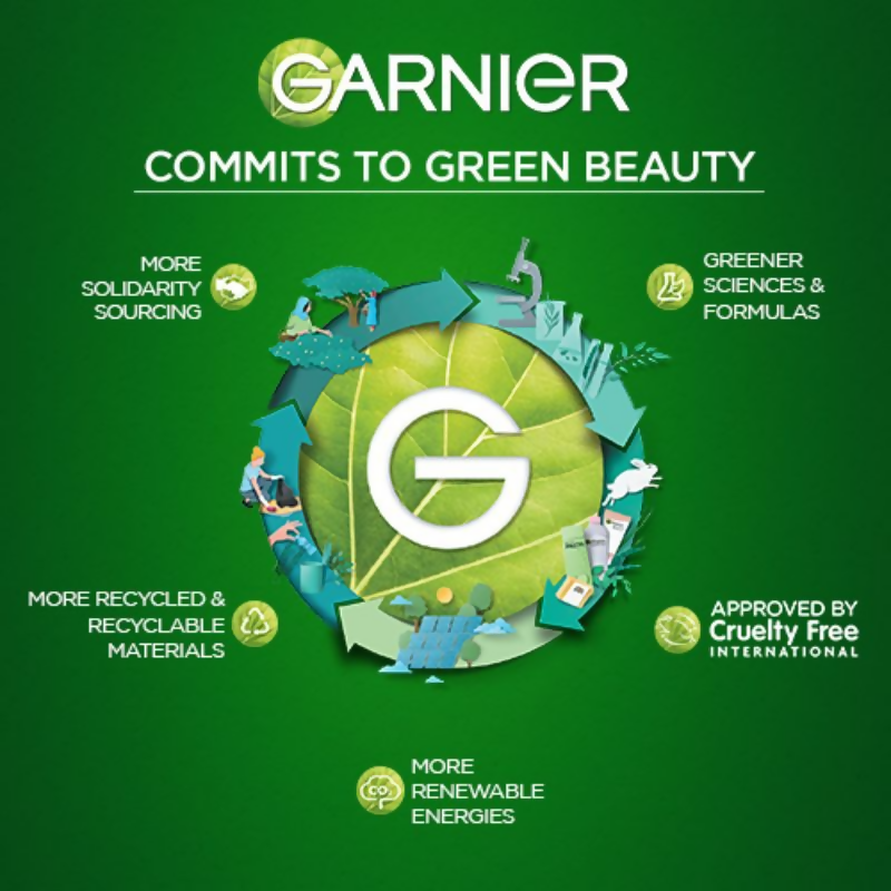 Garnier Skin Naturals Hydra Bomb Green Tea Face Serum Sheet Mask 
