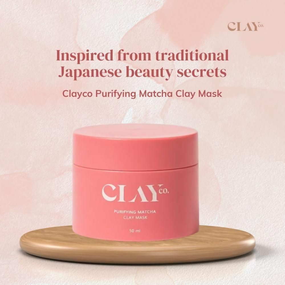 Clayco Purifying Matcha Clay Face Mask 