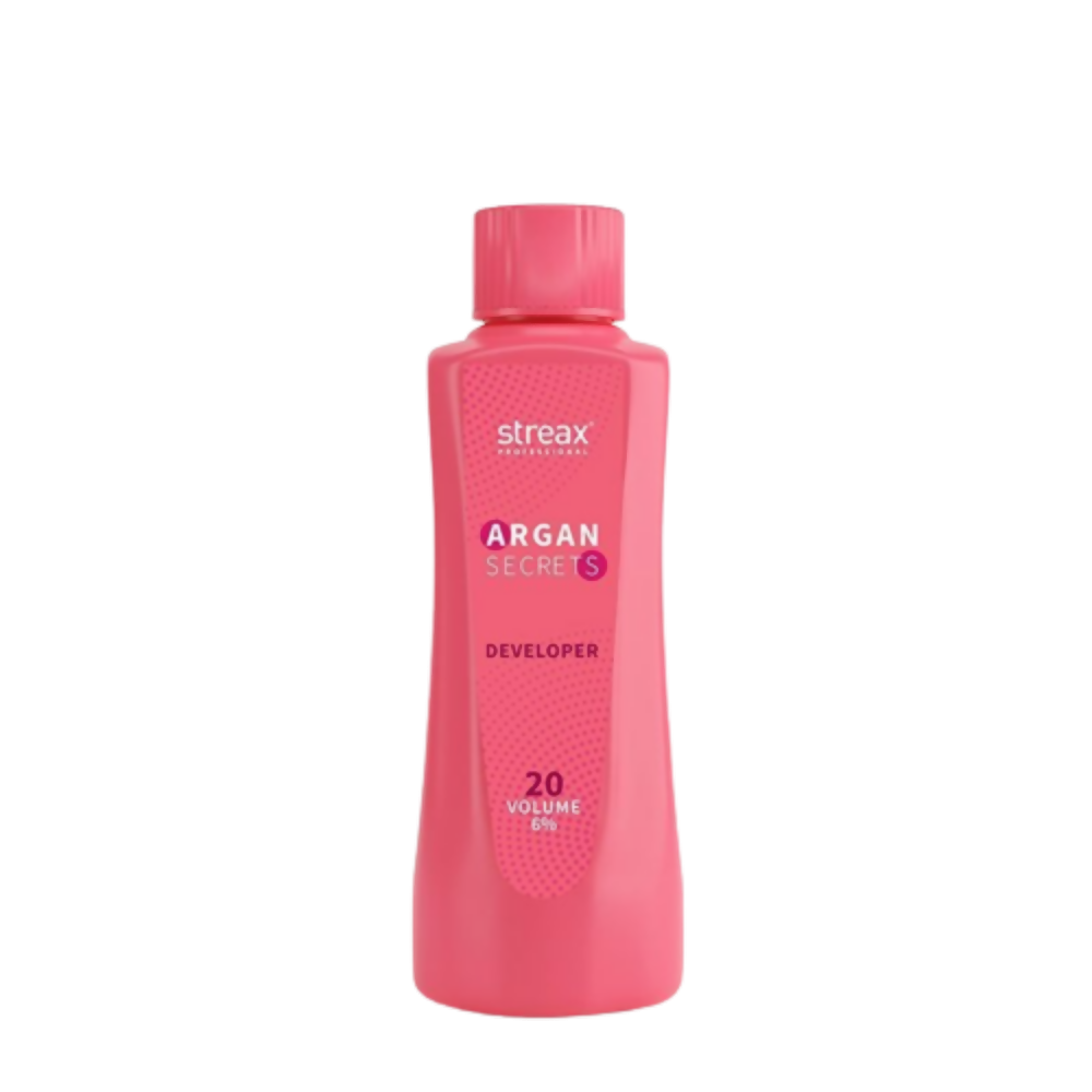 Streax Professional Developer For Argan Secrets Colourant - 20 Volume 6% - Grab2buy