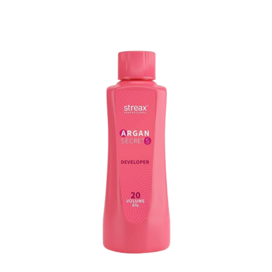 Streax Professional Developer For Argan Secrets Colourant - 20 Volume 6% - Grab2buy