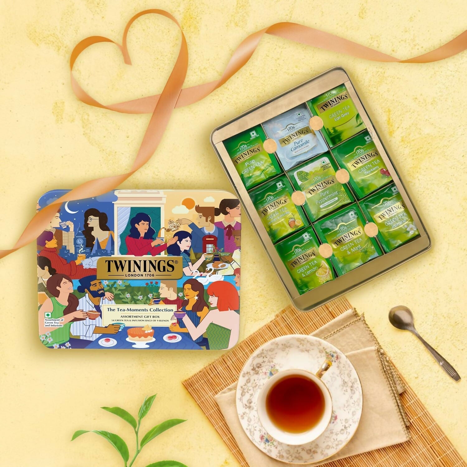 Twinings The Tea Moment Collection Assortment Tea Gift Set 