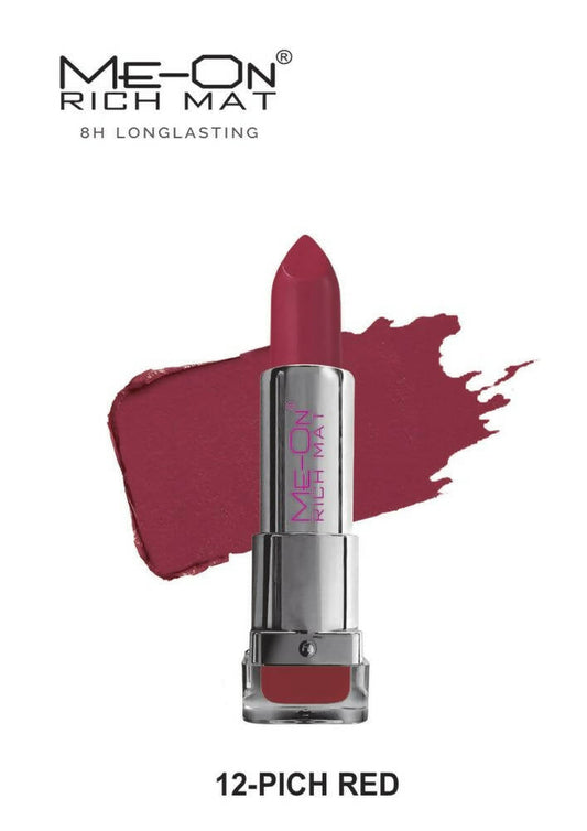 Me-On Professional Rich Mat Lipstick Shade 12 - Distacart