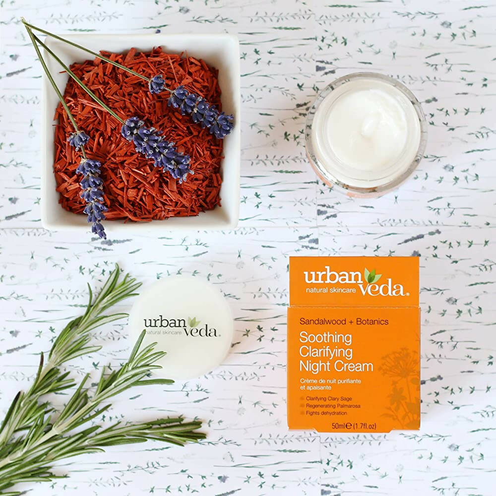 Urban Veda Soothing Clarifying Night Cream  Grab2Buy Urban Veda Grab2Buy