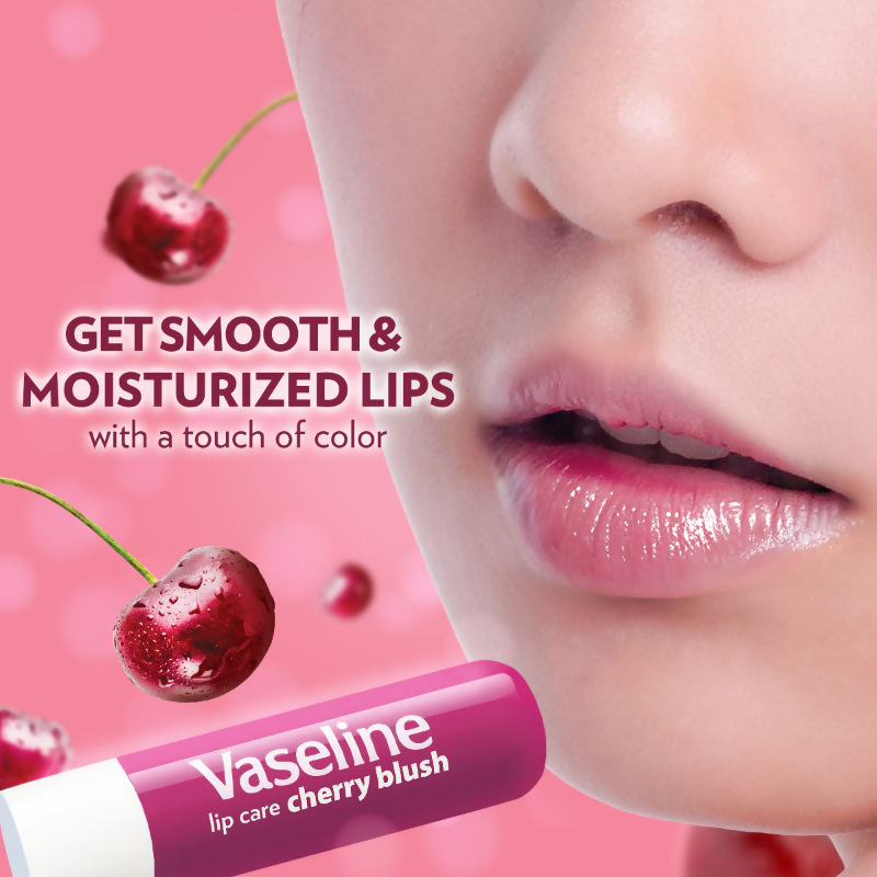 Vaseline Lip Care Lip Balm Stick - Cherry Blush  Grab2Buy Vaseline Grab2Buy