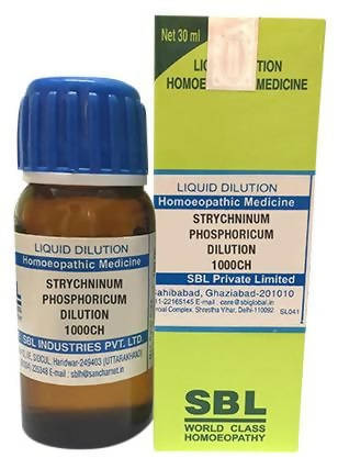 SBL Homeopathy Strychninum Phosphoricum Dilution 