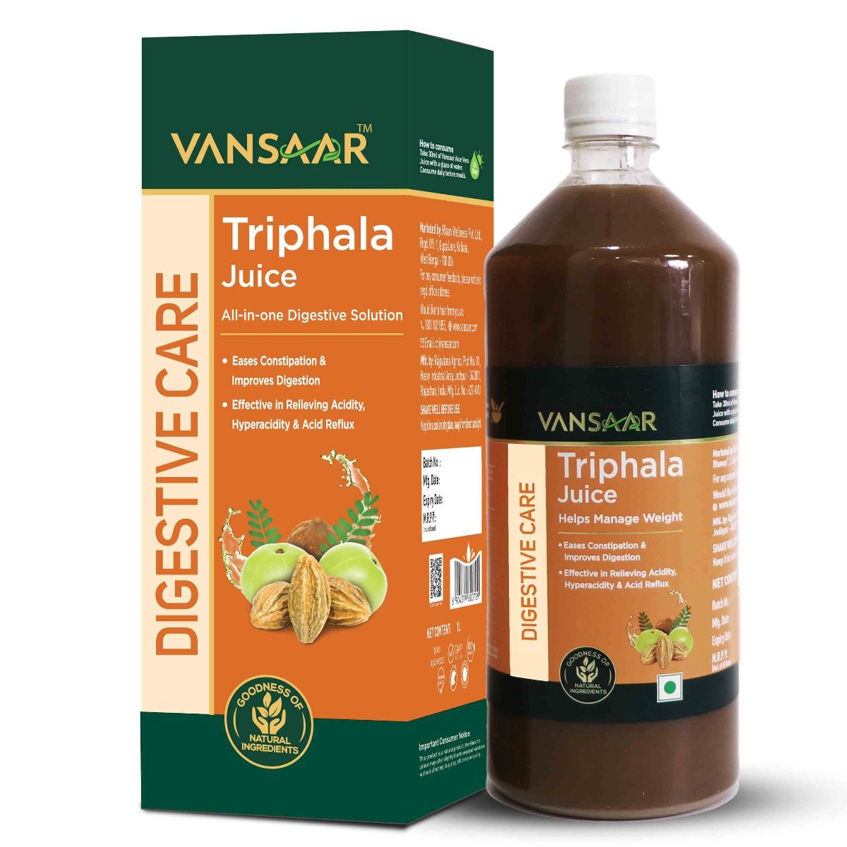 Baidyanath Vansaar Triphala Juice  Grab2Buy Baidyanath VANSAAR Grab2Buy