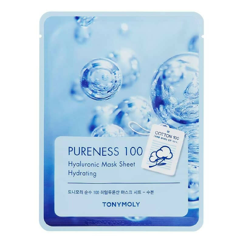 Tonymoly Pureness 100 Hyaluronic Acid Mask Sheet - Korean Skincare 