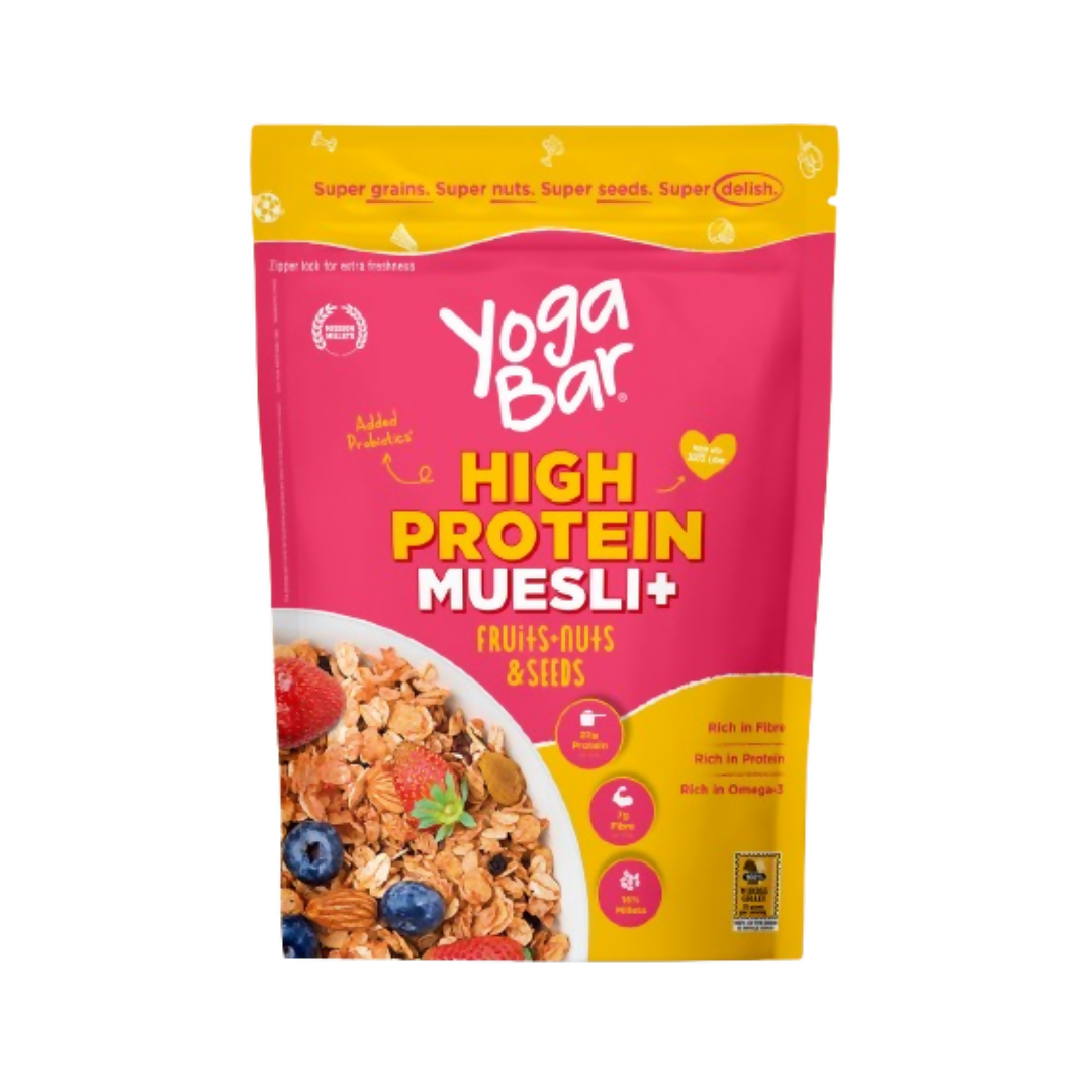 Yoga Bar High Protein Muesli Fruits + Nuts & Seeds  Grab2Buy Yoga Bar Grab2Buy