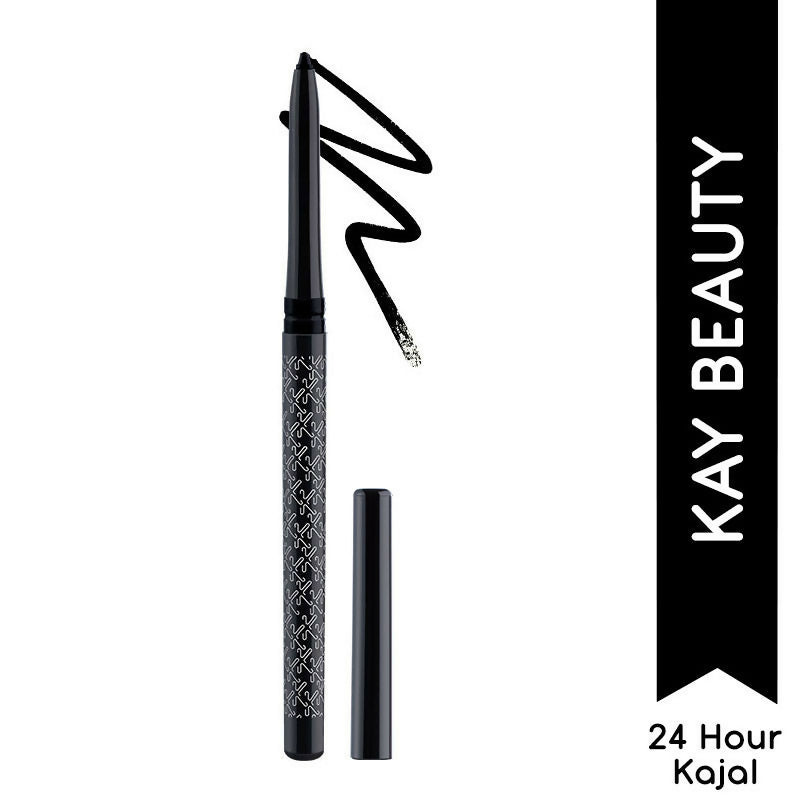 Kay Beauty Waterproof 24 Hour Kajal - Spade Black 