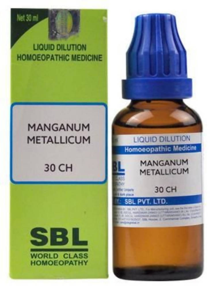 SBL Homeopathy Manganum Metallicum Dilution 
