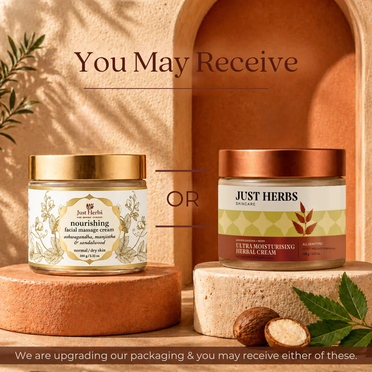 Ultra Moisturising Herbal Cream with Ashwagandha and Neem 