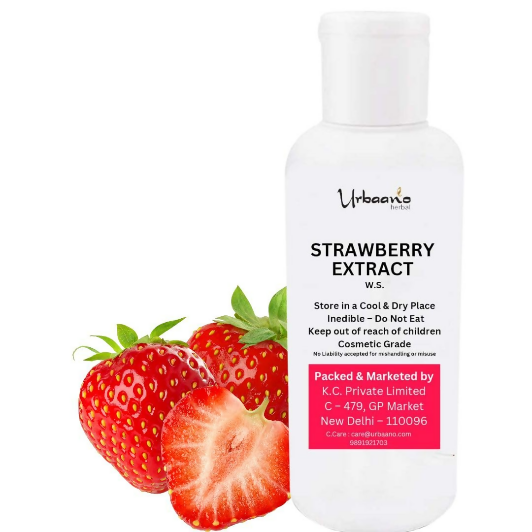 Urbaano Herbal Strawberry Extract Natural Ingredient For making DIY Skin Care Products like Serum 
