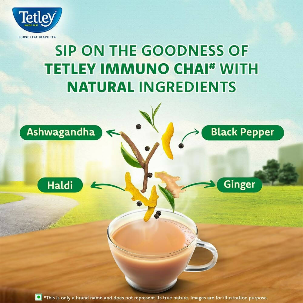 Tetley Immuno Chai Loose Leaf Flavoured Black Tea - Grab2buy