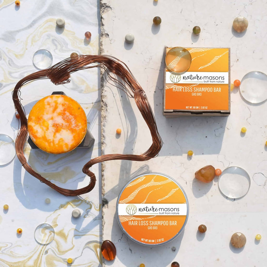 Nature Masons Grow Bro Hair Loss Shampoo Bar