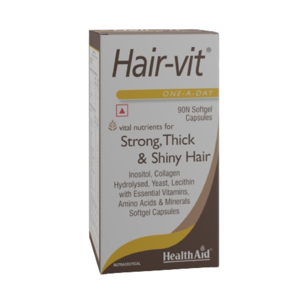 HealthAid Hair-vit (Multivitamins for Hair) Capsules 