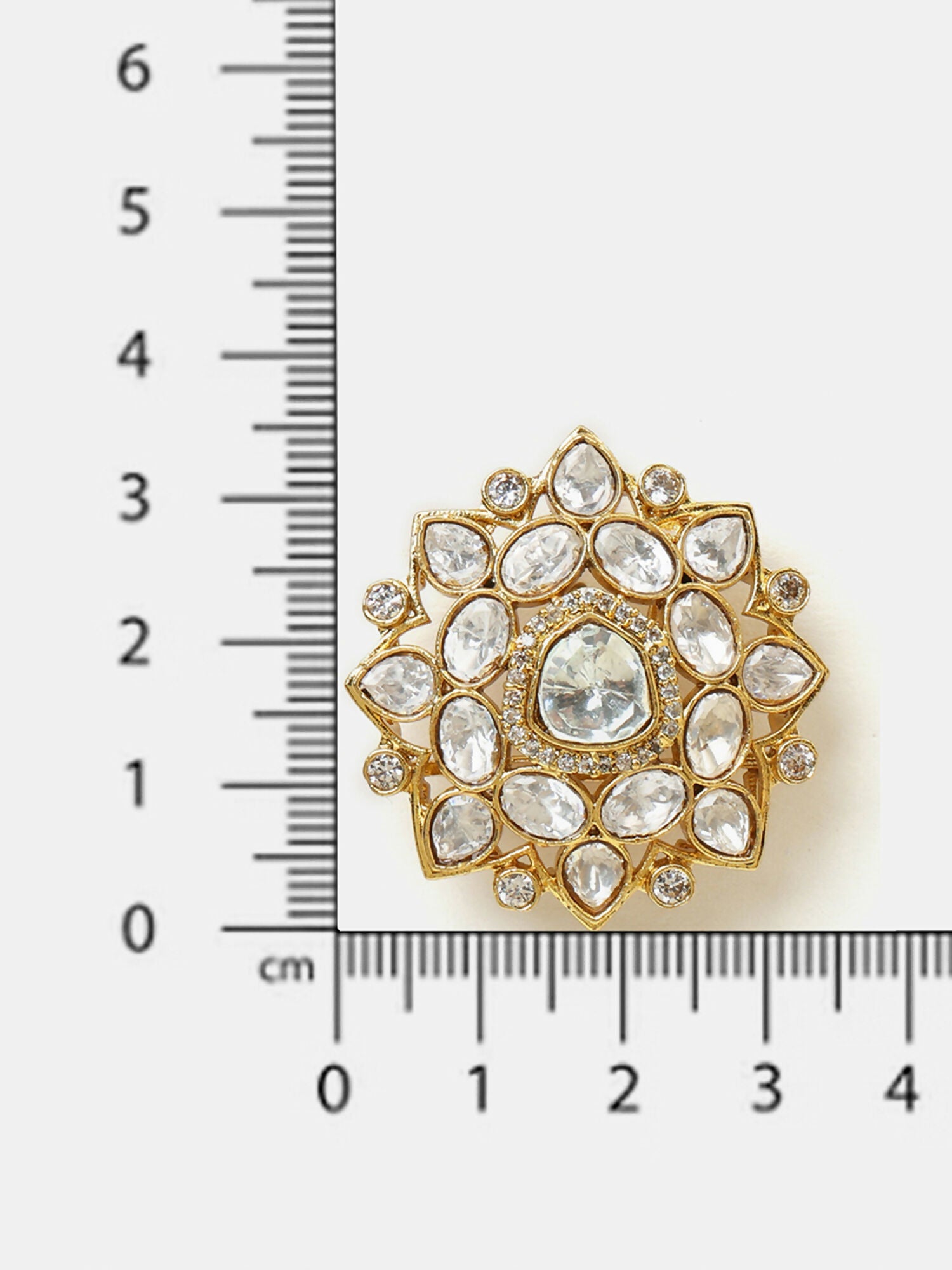 Ruby Raang Floral Aura Studs