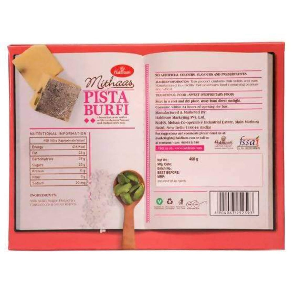 Haldiram's Pista Burfi 