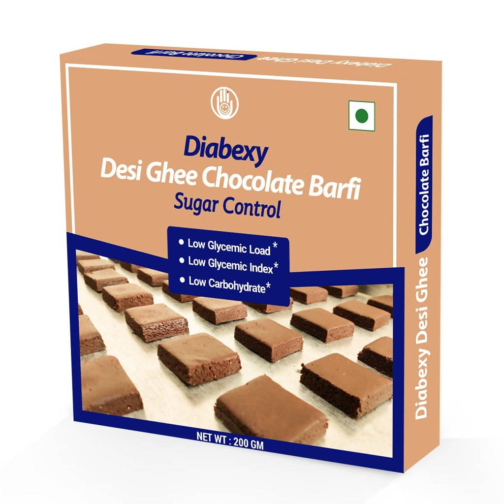 Diabexy Desi Ghee Chocolate Barfi 