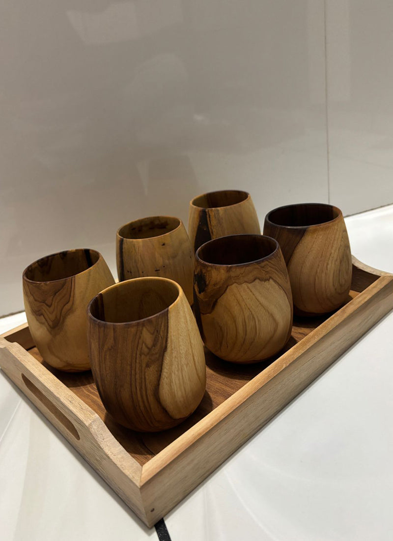 Wood estate Original Wooden Bourbon Drinking Water Glass Gifts  Grab2Buy Prazu Fashion Grab2Buy