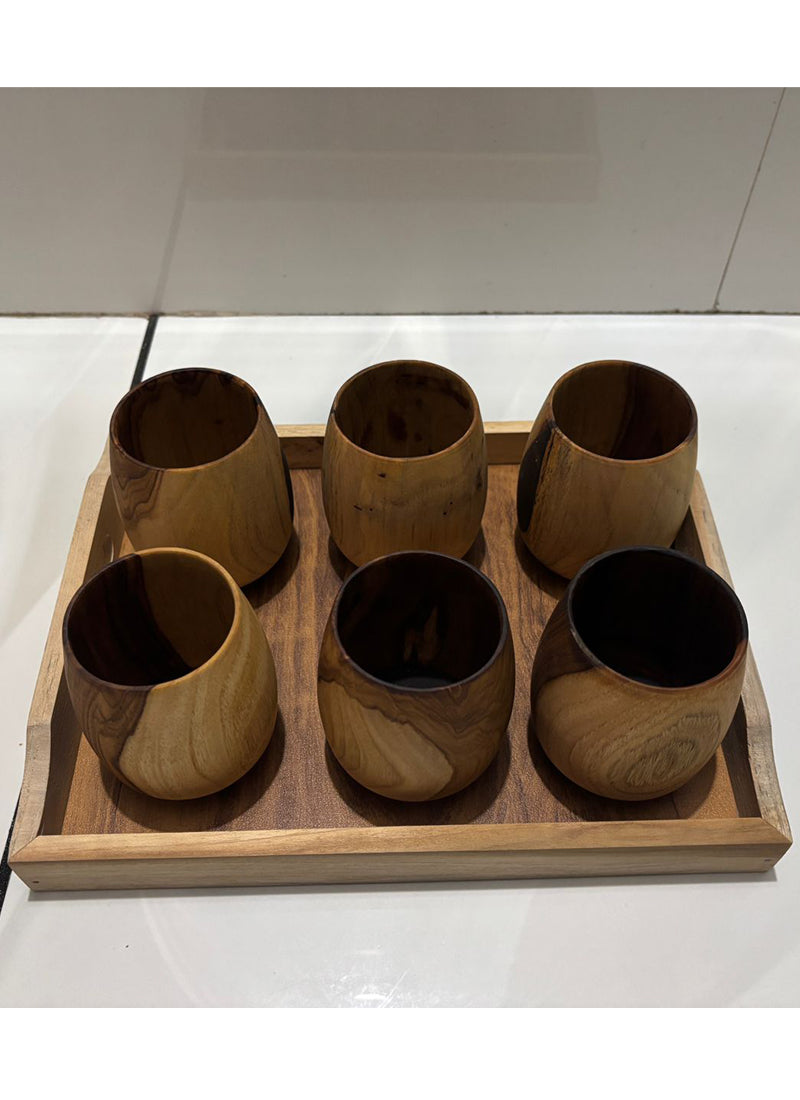 Wood estate Original Wooden Bourbon Drinking Water Glass Gifts  Grab2Buy Prazu Fashion Grab2Buy