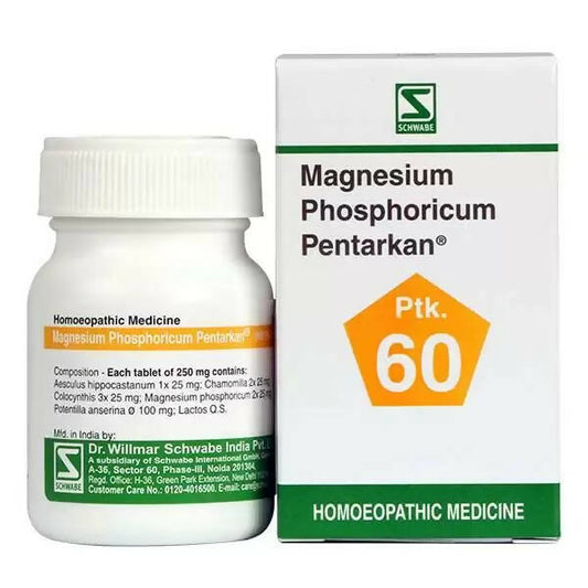 Dr. Willmar Schwabe India Magnesium Phosphoricum Pentarkan Ptk 60 Tablets - Grab2buy