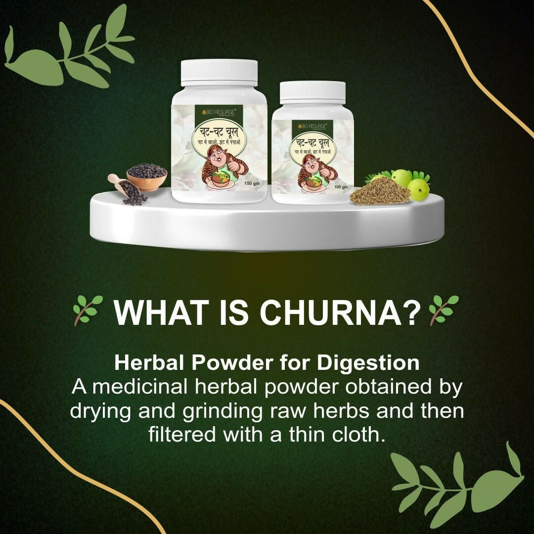 Bio Resurge Pure Ayurvedic Chat Chat Churan 