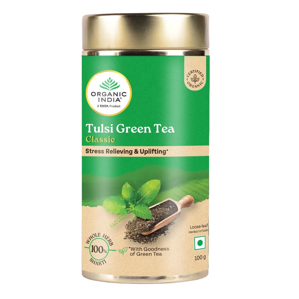 Organic India The Tulsi Green Tea 100gm 