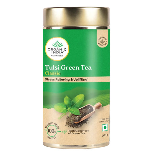 Organic India The Tulsi Green Tea 100gm 