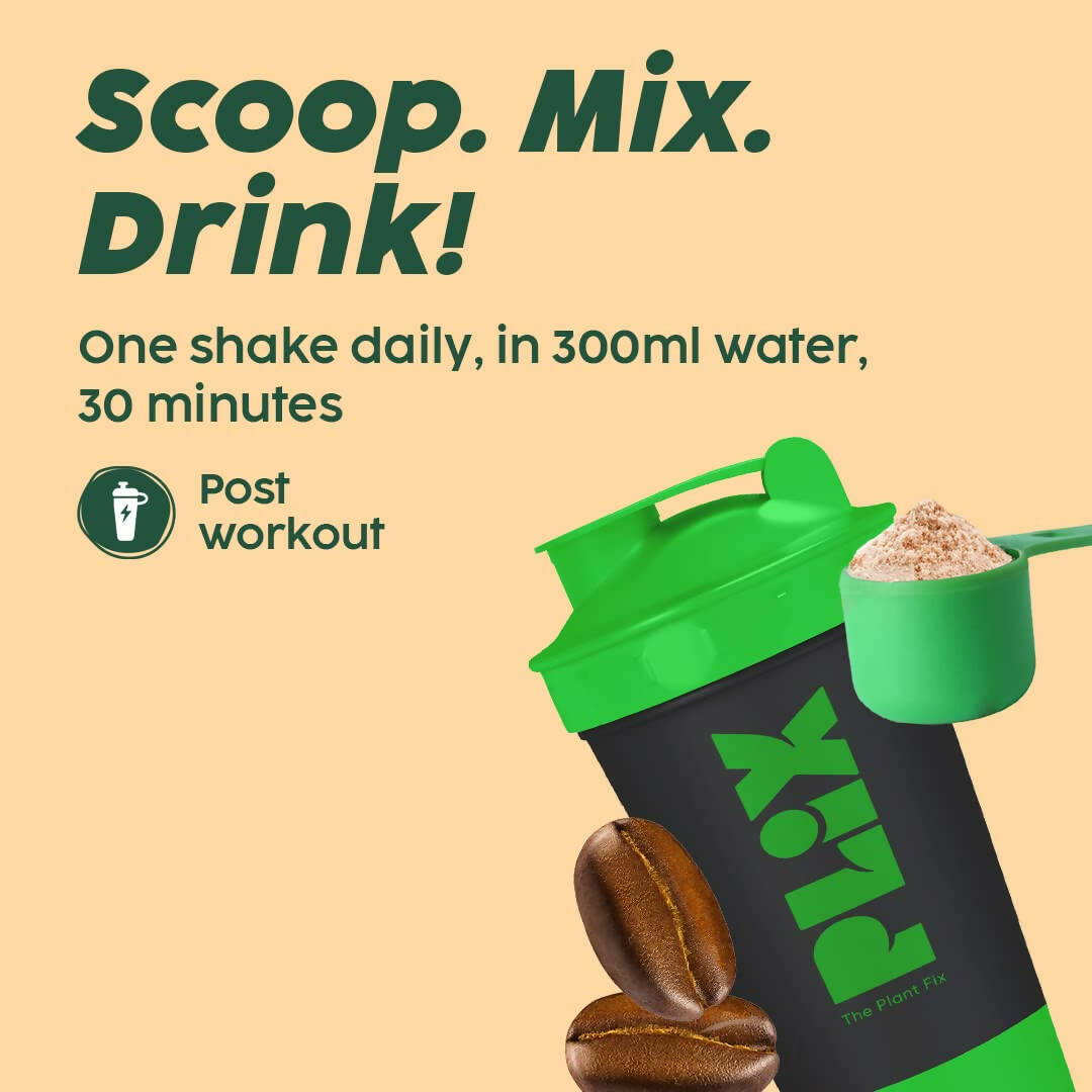PLIX The Plant Fix Evolve Plant Protein Shake Powder - Cafe Mocha 
