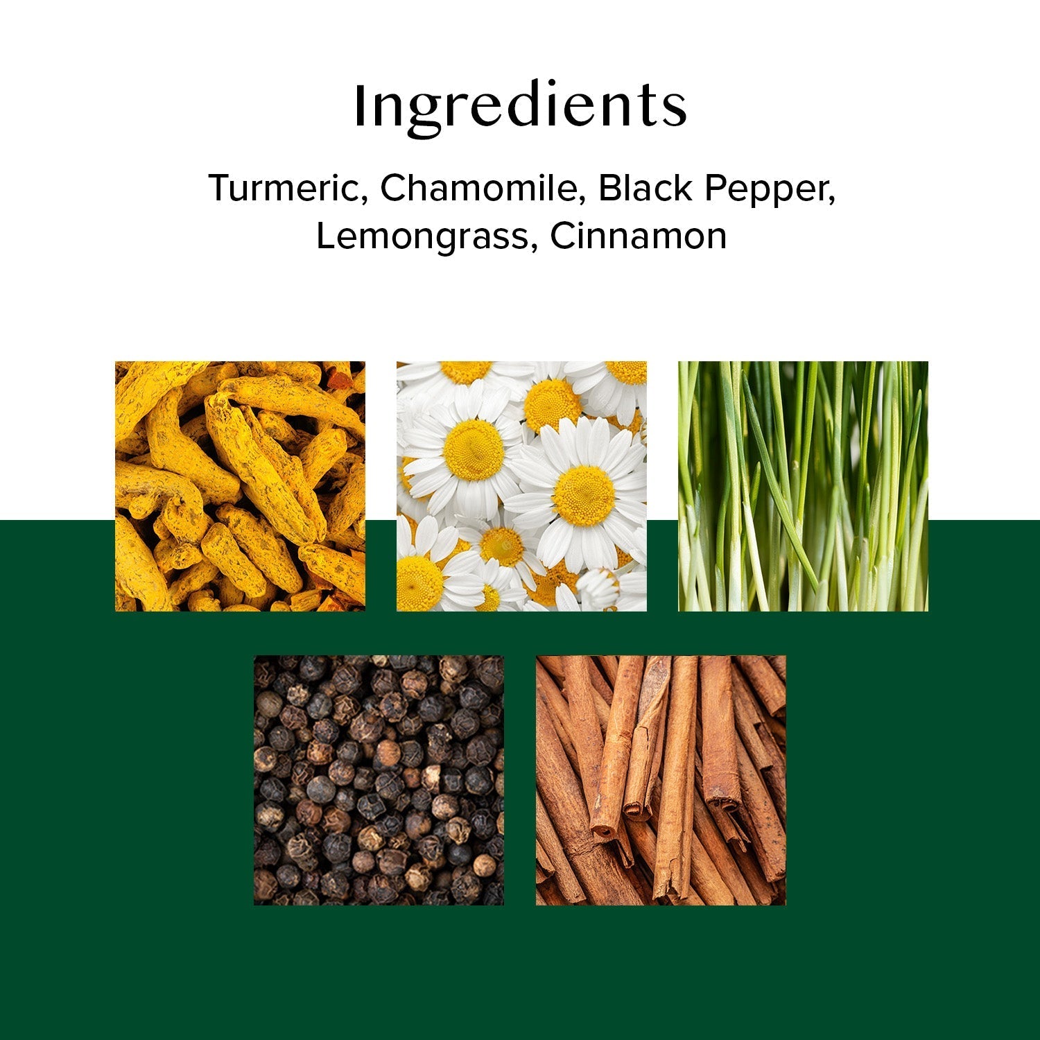 Turmeric Chamomile Herbal Tea, 100 Count 
