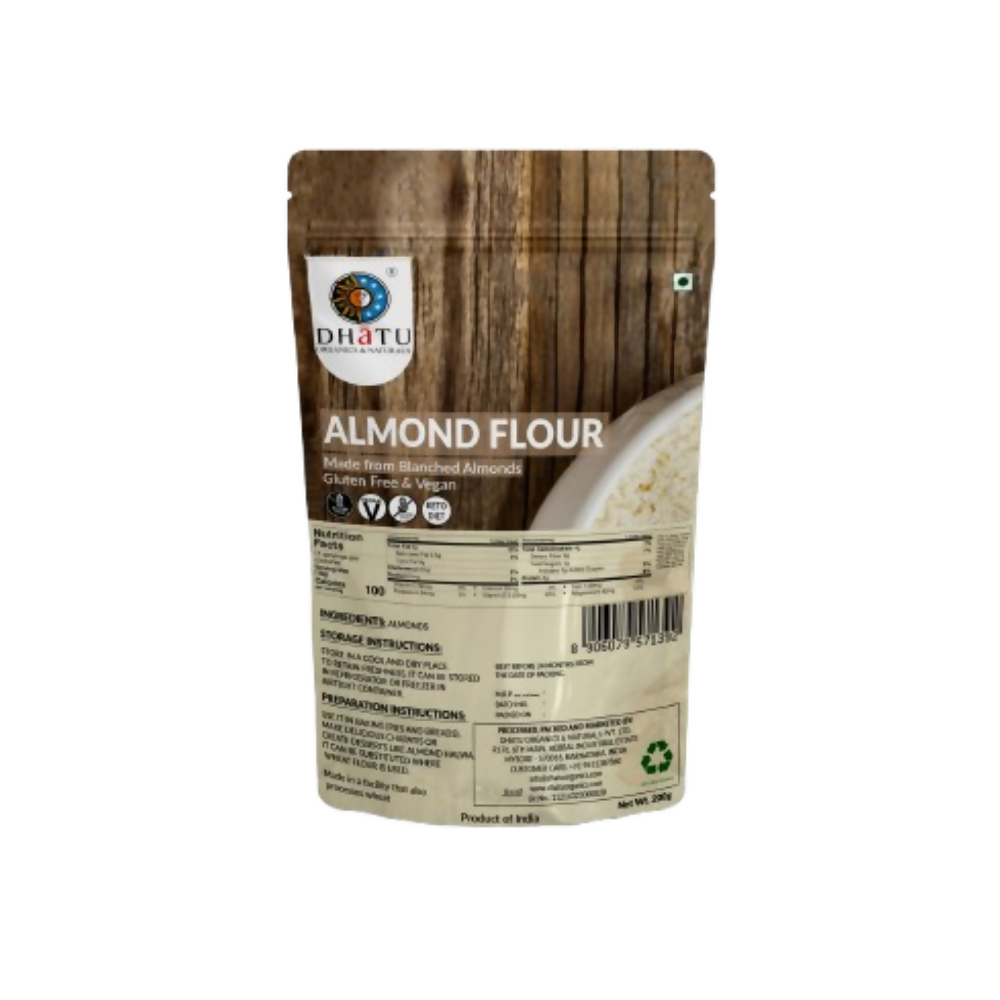 Dhatu Organics & Naturals Almond Flour 