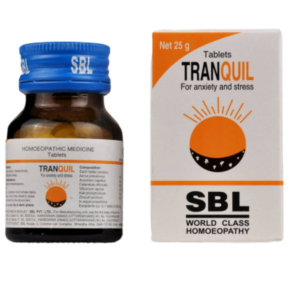 SBL Homeopathy Tranquil Tablets | Grab2Buy