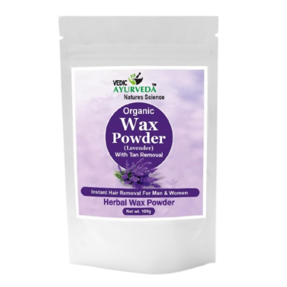 VedicAyurveda Herbal Wax Powder - Lavender  Grab2Buy VedicAyurveda Grab2Buy