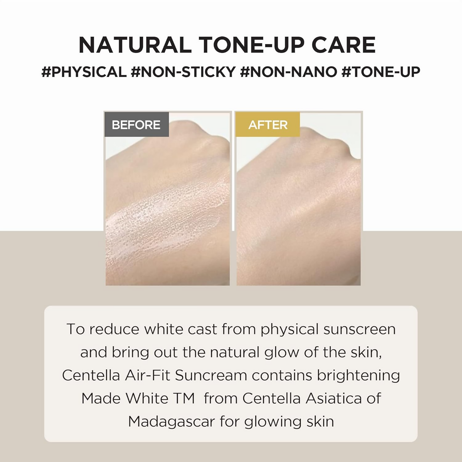 SKIN1004 Madagascar Centella Air-Fit All Skin Type Suncream Plus, Spf50+ Pa++++  Grab2Buy SKIN1004 Grab2Buy